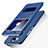 Leather Case Stands Flip Cover for Huawei Nova Young Blue