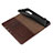 Leather Case Stands Flip Cover for Huawei P30 Pro New Edition Brown