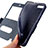 Leather Case Stands Flip Cover for Huawei P8 Blue