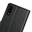 Leather Case Stands Flip Cover for Huawei Y9 Prime (2019) Black