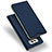 Leather Case Stands Flip Cover for LG V20 Blue