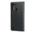 Leather Case Stands Flip Cover for Motorola Moto G8 Power Lite Black