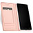 Leather Case Stands Flip Cover for Nokia 8 Pink