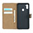 Leather Case Stands Flip Cover for Samsung Galaxy A11 Black