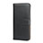 Leather Case Stands Flip Cover for Samsung Galaxy A30S Black