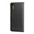 Leather Case Stands Flip Cover for Samsung Galaxy A30S Black