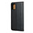 Leather Case Stands Flip Cover for Samsung Galaxy A31 Black