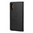 Leather Case Stands Flip Cover for Samsung Galaxy A90 5G Black