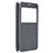 Leather Case Stands Flip Cover for Samsung Galaxy Mega 2 G7508Q Black