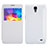 Leather Case Stands Flip Cover for Samsung Galaxy Mega 2 G7508Q White