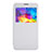 Leather Case Stands Flip Cover for Samsung Galaxy Mega 2 G7508Q White