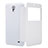 Leather Case Stands Flip Cover for Samsung Galaxy Mega 2 G7508Q White