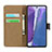 Leather Case Stands Flip Cover for Samsung Galaxy Note 20 5G Black