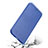 Leather Case Stands Flip Cover for Samsung Galaxy Note 8 Duos N950F Blue