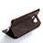 Leather Case Stands Flip Cover for Samsung Galaxy S6 Edge+ Plus SM-G928F Brown