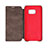 Leather Case Stands Flip Cover for Samsung Galaxy S6 Edge+ Plus SM-G928F Brown