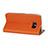 Leather Case Stands Flip Cover for Samsung Galaxy S7 G930F G930FD Orange