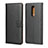 Leather Case Stands Flip Cover for Sony Xperia 1 Black