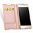 Leather Case Stands Flip Cover for Sony Xperia L1 Pink