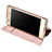 Leather Case Stands Flip Cover for Sony Xperia L1 Pink