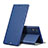 Leather Case Stands Flip Cover for Sony Xperia XZs Blue