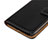 Leather Case Stands Flip Cover for Wiko Jimmy Black