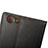 Leather Case Stands Flip Cover for Wiko Ridge Fab 4G Black