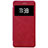 Leather Case Stands Flip Cover for Xiaomi Mi 5S 4G Red