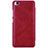 Leather Case Stands Flip Cover for Xiaomi Mi 5S 4G Red