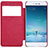 Leather Case Stands Flip Cover for Xiaomi Mi 5S 4G Red