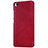 Leather Case Stands Flip Cover for Xiaomi Mi 5S 4G Red