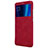 Leather Case Stands Flip Cover for Xiaomi Mi 6X Red