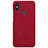 Leather Case Stands Flip Cover for Xiaomi Mi 6X Red