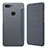 Leather Case Stands Flip Cover for Xiaomi Mi 8 Lite Gray