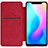 Leather Case Stands Flip Cover for Xiaomi Mi 8 Red