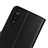 Leather Case Stands Flip Cover for Xiaomi Mi 9 Lite Black