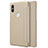 Leather Case Stands Flip Cover for Xiaomi Mi Mix 2S Gold