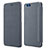 Leather Case Stands Flip Cover for Xiaomi Mi Note 3 Gray