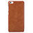 Leather Case Stands Flip Cover for Xiaomi Mi Note Brown