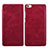 Leather Case Stands Flip Cover for Xiaomi Mi Note Red