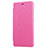 Leather Case Stands Flip Cover for Xiaomi Redmi 3 High Edition Hot Pink