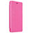 Leather Case Stands Flip Cover for Xiaomi Redmi 3 High Edition Hot Pink