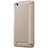 Leather Case Stands Flip Cover for Xiaomi Redmi 4A Gold