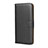 Leather Case Stands Flip Cover for Xiaomi Redmi 7 Black