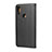 Leather Case Stands Flip Cover for Xiaomi Redmi 7 Black