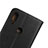 Leather Case Stands Flip Cover for Xiaomi Redmi 7 Black