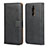 Leather Case Stands Flip Cover for Xiaomi Redmi 8 Black