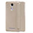 Leather Case Stands Flip Cover for Xiaomi Redmi Note 3 MediaTek Gold