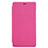 Leather Case Stands Flip Cover for Xiaomi Redmi Note 3 MediaTek Hot Pink