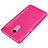 Leather Case Stands Flip Cover for Xiaomi Redmi Note 4 Hot Pink